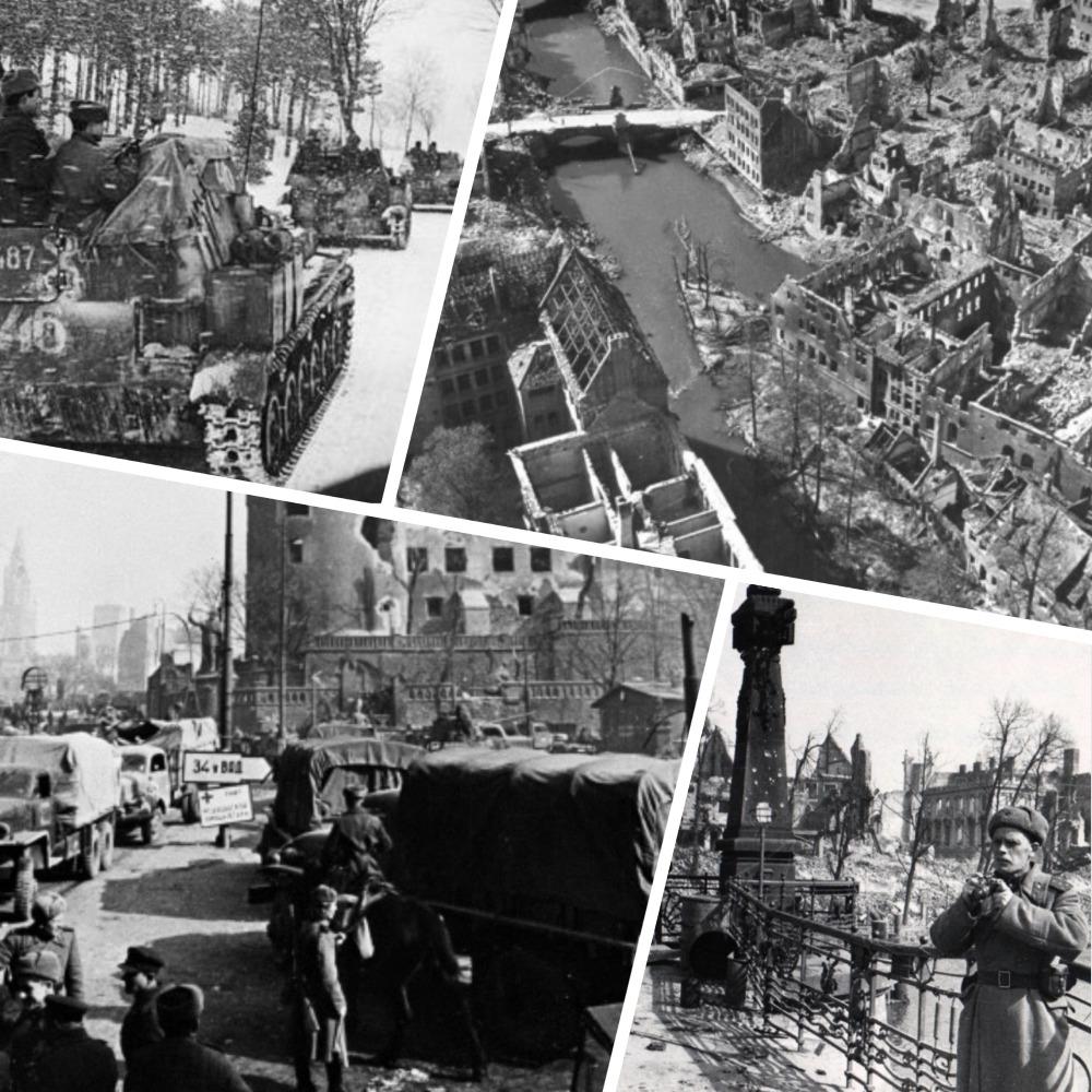 Кенигсберг взят год. Штурм Кенигсберга 1945. Последние очаги сопротивления немцев в мае 1945. 10 Апреля 1945.
