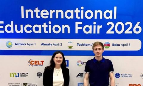 МГИМО представил свой стенд на «International Education Fair 2026» в Астане