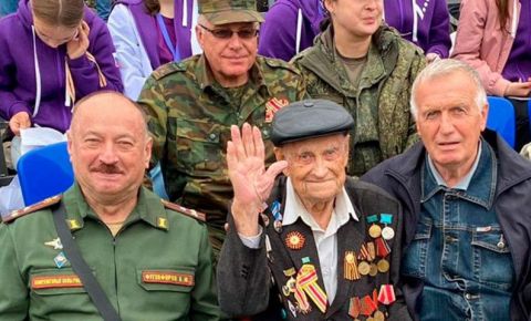 Ветерану Великой Отечественной войны Анатолию Меняеву – 96 лет!
