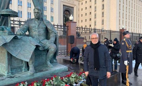В Москве открыли памятник Маршалу Василевскому