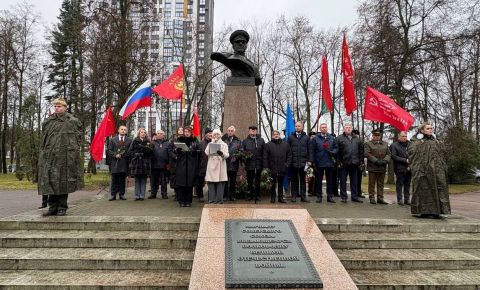 В Минске прошел митинг, посвящённый 129-й годовщине со дня рождения Маршала Победы Георгия Жукова