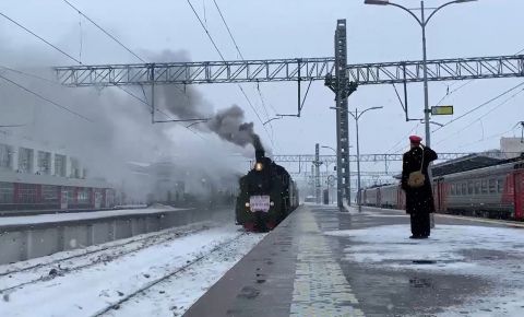 В Петербурге отметили 80 лет со дня прибытия первого блокадного поезда с большой земли
