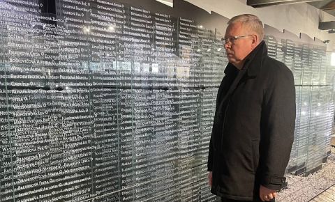 Посол РФ в Словакии посетил Музей Холокоста в городе Середь