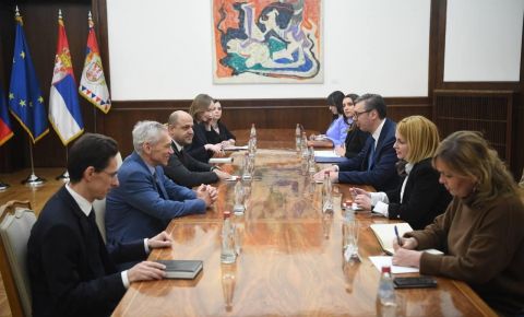 Представители Бессмертного полка встретились с Президентом Республики Сербии