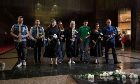 В Музее Победы прошло мемориальное мероприятие, посвященное Дню памяти детей — жертв войны на Донбассе