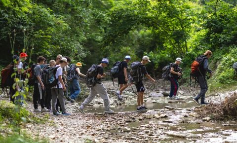 Как в «Орлёнке» проходит смена «Дети за мир»