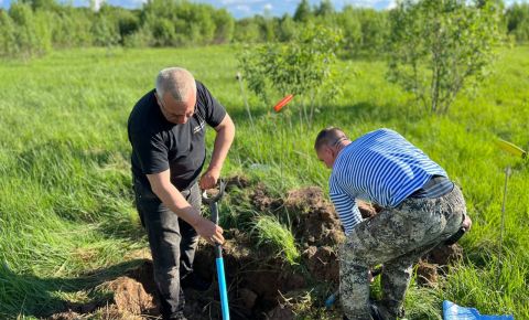 Девять красноармейцев обнаружили поисковики отряда «Пионер» в Тверской области
