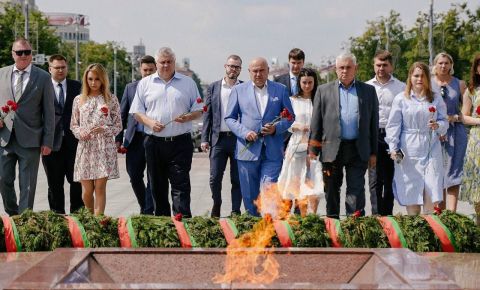 Мероприятия посвящённые Дню памяти и скорби прошли в Белоруссии