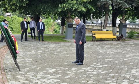 Мемориальные мероприятия посвящённые Дню памяти и скорби прошли в Южной Осетии