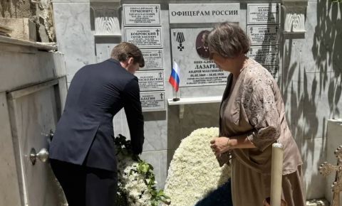 На ливанской земле увековечили имена русских офицеров