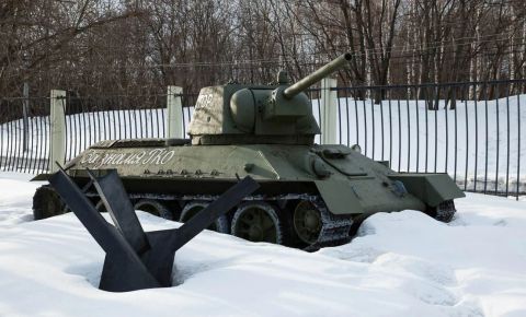 К 80-летию Победы специалисты Балтийского флота восстановят легендарный танк «Т-34»