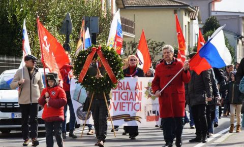 В Италии прошла мемориальная церемония памяти участника Движения сопротивления