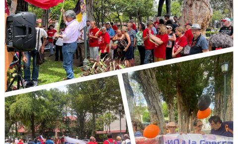 В парке Морасан в столице Коста Рики прошла традиционная акция «Бессмертный Полк»
