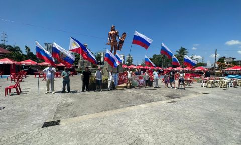 На Филиппинах прошли памятные мероприятия «Бессмертный полк» и «Георгиевская ленточка»