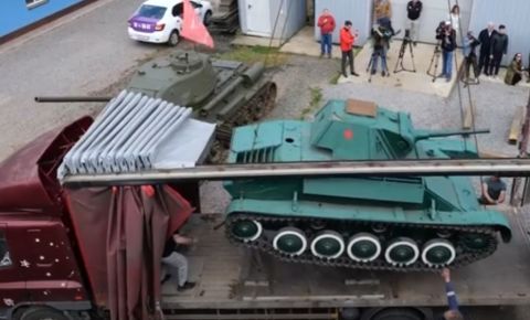 Танк Т-70 восстановят реставраторы из Музея «Битва за Ленинград»