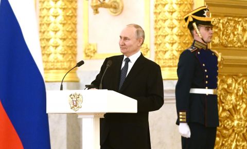 Президент России отправил поздравления лидерам иностранных государств по случаю 78-й годовщины Великой Победы