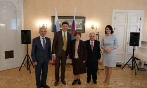 В Посольстве РФ в Эстонии прошел торжественный прием по случаю празднования 78-й годовщины Великой Победы