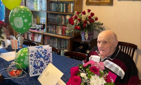 Поздравляем ветерана с Юбилеем!