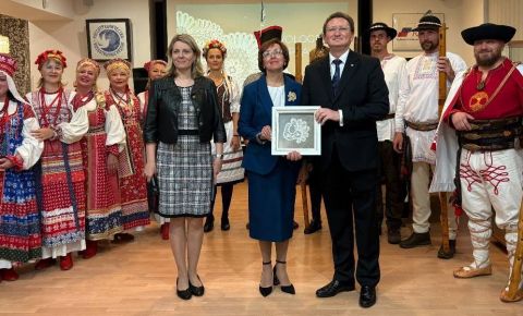 В Братиславе открылась выставка «Вологодское кружево: древнее искусство Русского Севера»