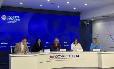 В пресс-центре «Россия сегодня» прошла пресс-конференция «Бессмертного полка России»