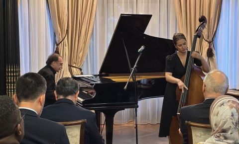 В Посольстве России в Нидерландах с большим успехом прошел концерт «Дипломатия в ритме джаза»