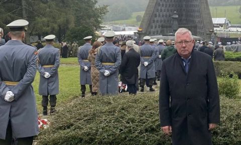 В Словакии прошла церемония по случаю 81-й годовщины «Карпатско-Дуклинской операции»