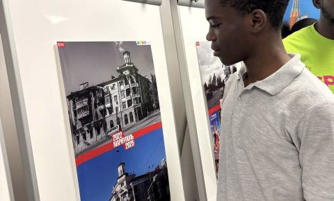 В Намибии открылась выставка «Мариуполь 2022 - 2025»