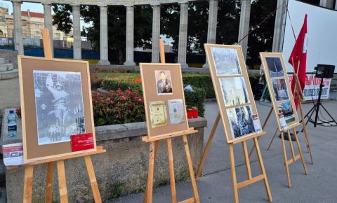В центре Вены «Международный Бессмертный Полк» провёл уличный показ военной драмы «Ржев»