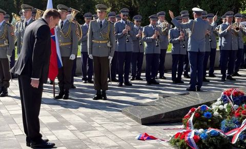 В Словакии прошли мемориальные мероприятия