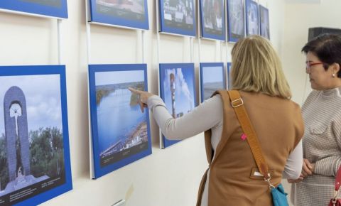 В «Русском Доме» в Астане состоялось открытие фотовыставки «Иртышский транзит»