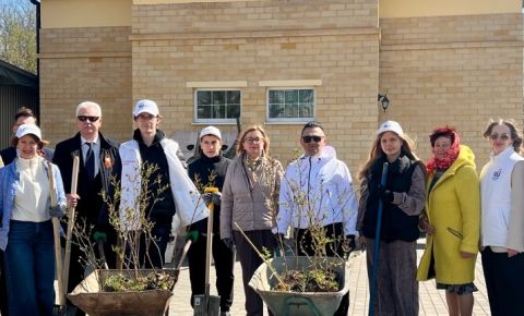 На территории храма Собора всех белорусских Святых состоялась церемония закладки «Сада Памяти»