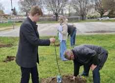 Акция «Сад памяти» прошла в болгарских городах Пазарджик и Пловдив