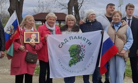 Акция «Сад памяти» прошла в болгарских городах Пазарджик и Пловдив