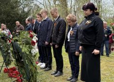 На кладбище «Waldfriedhof» прошла мемориальная церемония