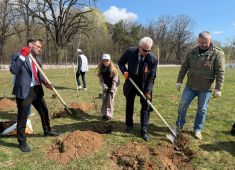 На территории храма Собора всех белорусских Святых состоялась церемония закладки «Сада Памяти»