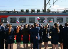 В День единения народов России и Белоруссии дан старт движению беспересадочных пассажирских поездов