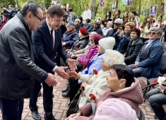 В Бишкеке почтили память жертв геноцида советского народа в годы Великой Отечественной войны