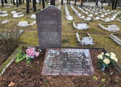 В Даугавпилсе привели в порядок кладбище, где покоится прах солдат, павших в боях Великой Отечественной войны