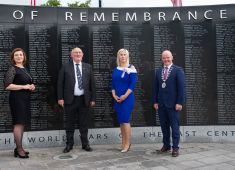 В Ирландии прошла мемориальная церемония посвящённая 75-й годовщине окончания Второй мировой войны