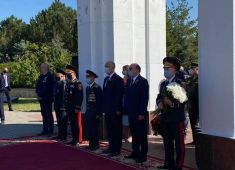 Церемония возложения цветов в честь 76-й годовщины Ясско-Кишиневской операции