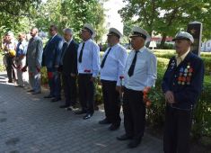 В Лиепае представители ветеранских организаций и русской общины отметили 325-летие российского флота
