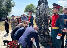 В Южной Осетии почтили память российского батальона миротворцев