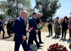 В Южной Осетии почтили память российского батальона миротворцев