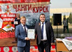 В Таджикистане прошло торжественное мероприятие, посвященное 82-й годовщине окончания Курской битвы