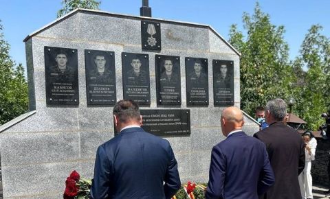 В Южной Осетии почтили память российского батальона миротворцев