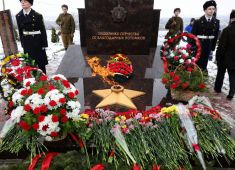 Памятник «Защитнику Отечества от благодарных потомков» открыт в Орловской области