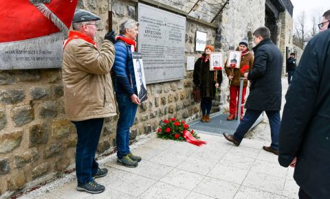 В Австрии, в мемориальном комплексе «Маутхаузен» прошла церемония памяти Дмитрия Карбышева