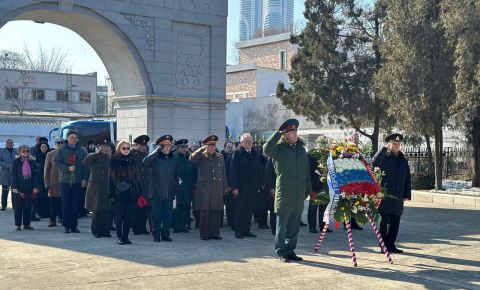 У Монумента Освобождения Кореи на сопке Моранбон прошли мемориальные мероприятия