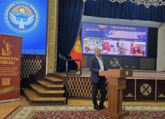 Память о Великой Отечественной войне увековечена в ведущем ВУЗ-е Киргизии