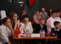 Победитель конкурса провела открытый урок о блокадном Ленинграде